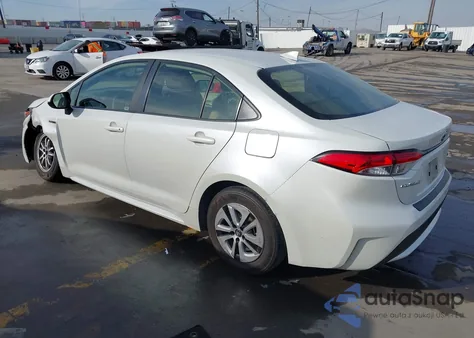2021 Toyota Corolla Hybrid Le z USA, uszkodzony, nr VIN JTDEAMDE3MJ032859